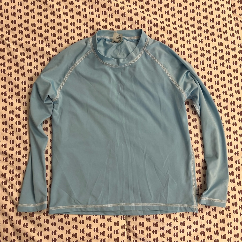Kids Long Sleeve Rash Guard Size 6/7